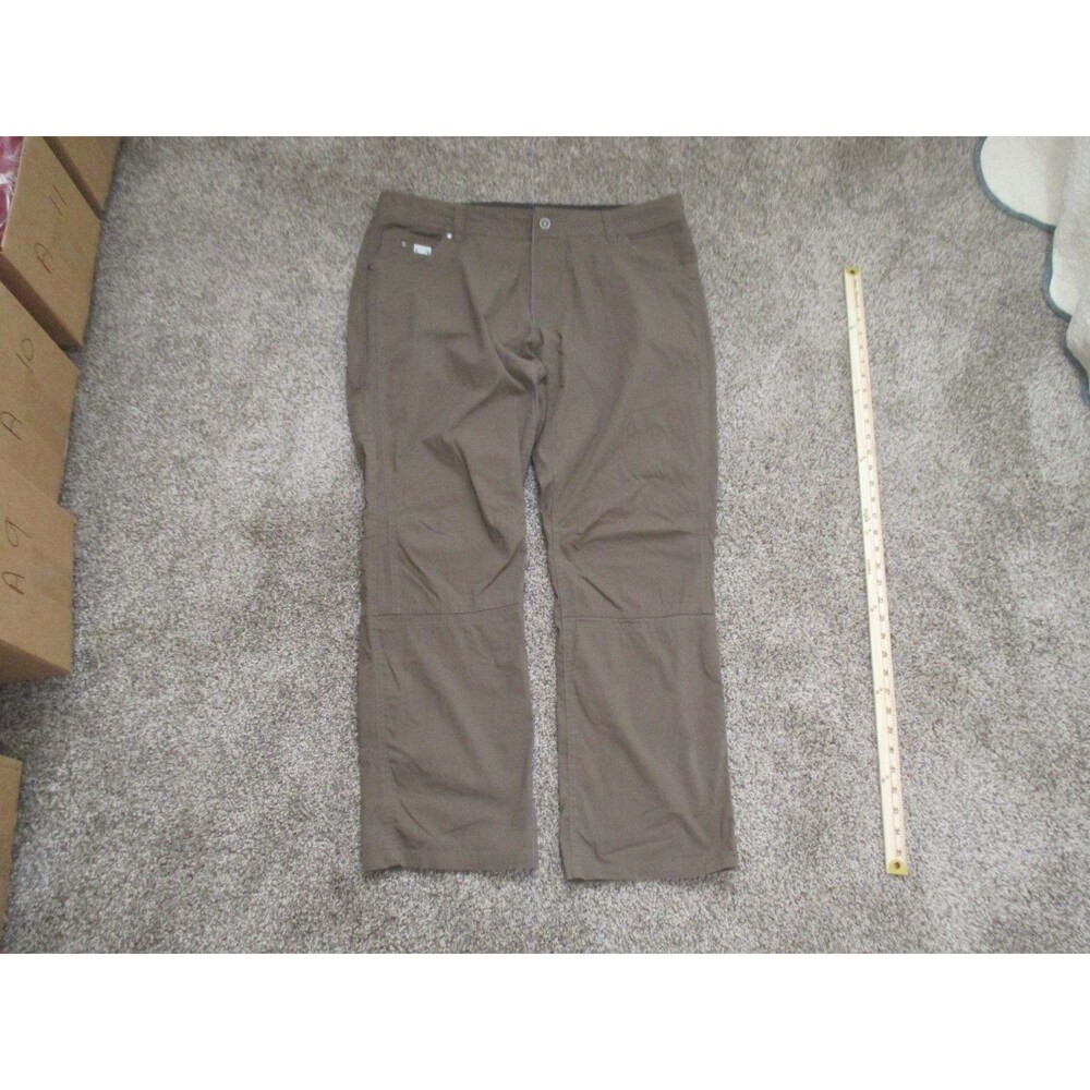 Kuhl Radikl Pants 38x30 Beige Hiking Outdoors Stretch Lightweight Performance